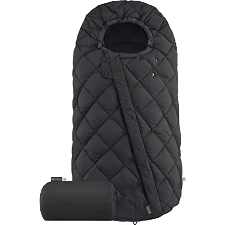 CYBEX Gold Fußsack Snøgga 2, Für Kinderwagen, Für Kinder von 6 Monaten bis 3 Jahren, TOG 4, Moon Black (Schwarz) - Preisvergleich