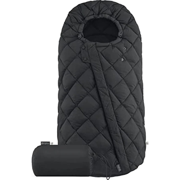CYBEX Gold Fußsack Snøgga 2, Für Kinderwagen, Für Kinder von 6 Monaten bis 3 Jahren, TOG 4, Moon Black (Schwarz) - Preisvergleich – Bild 1