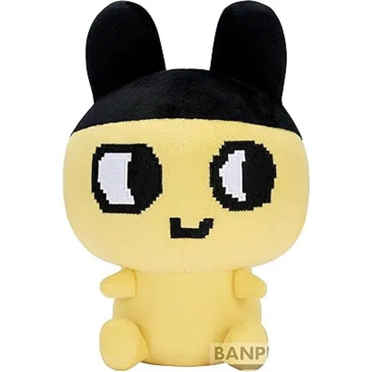 Banpresto Mametchi Tamagotchi Plüschtier, Big Plush, 20 cm, mehrfarbig, handgeformte Baumwolle, Sammlerstück