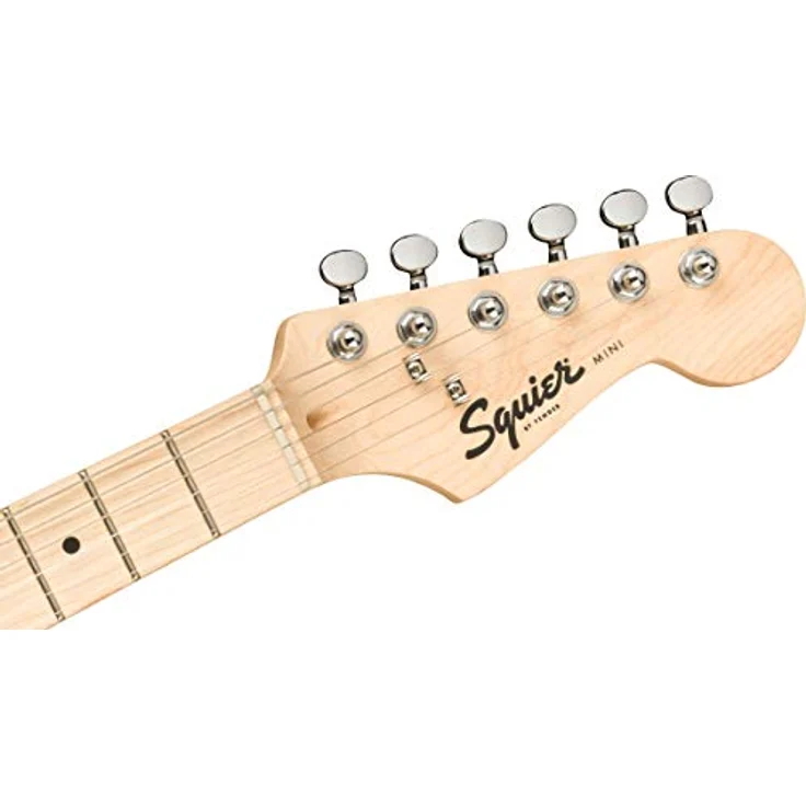 Fender Squier Mini Jazzmaster HH, kindergitarre/reisgitaar in Surf Green mit C-Hals und Humbucker-Tonabnehmern – Bild 6