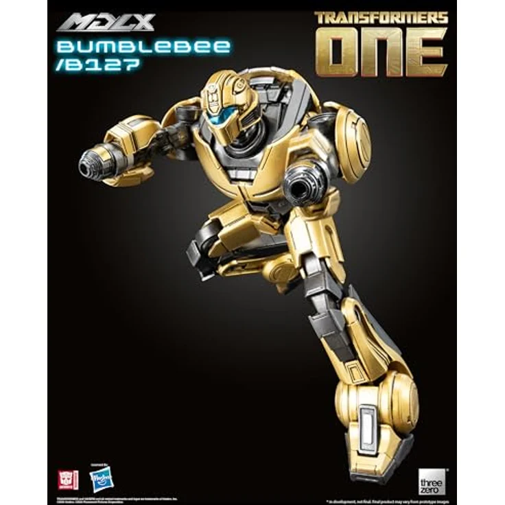 THREEZERO Transformers MDLX Actionfigur Bumblebee/B127, 12 cm, mit Zubehör in Fensterbox aus ABS, POM, PVC, Zinklegierung und Metallteilen – Bild 6