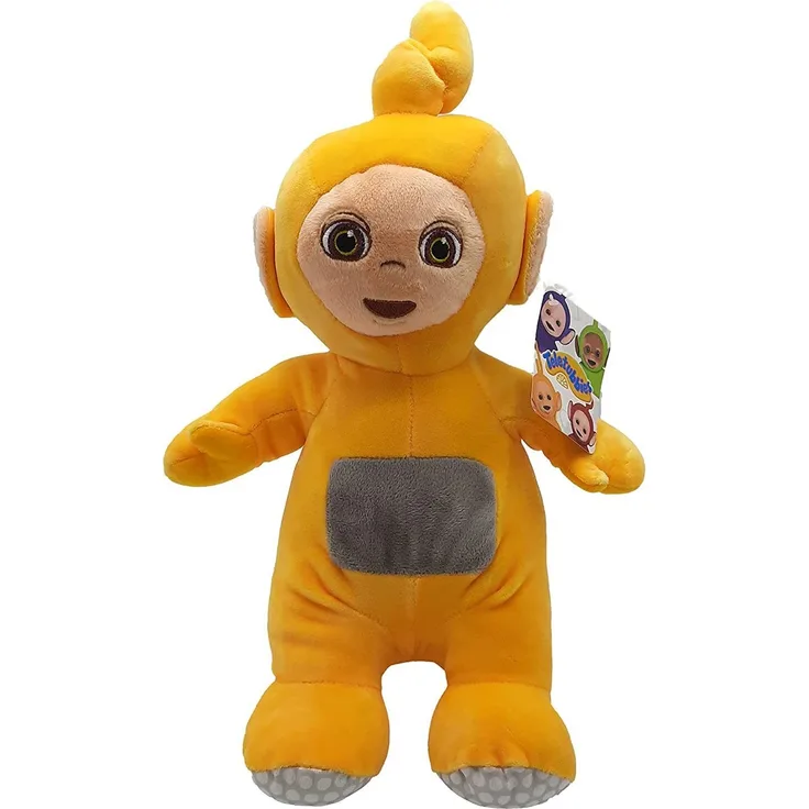 Whitehouse Leisure Teletubbies Plüsch Kuscheltier Laa-Laa, XXL 50 cm, gelb, hochwertiger Polyesterfaser, perfekter Begleiter für Kinder