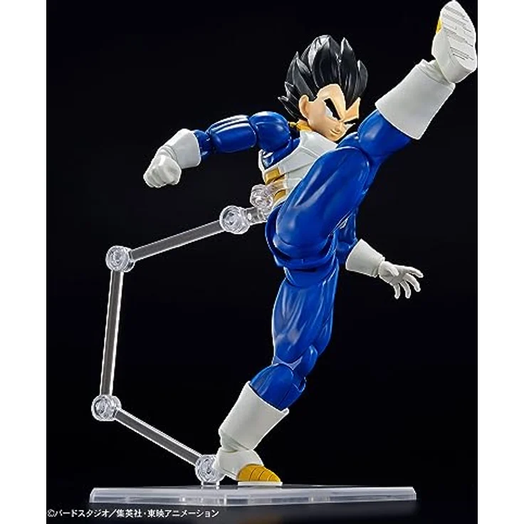Bandai Dragon Ball Figure-rise Standard Vegeta, Modellbausatz mit Muscle Build System PLUS, austauschbaren Gesichtsausdrücken und Händen – Bild 16