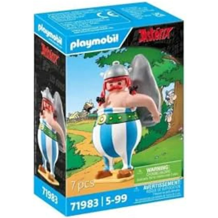 PLAYMOBIL 71983 Asterix: Obelix mit Hinkelstein, Sammelfigur für kreatives Spielen – Bild 1