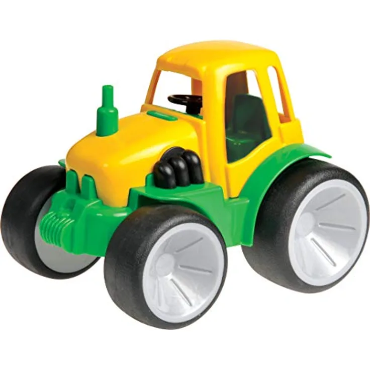 GOWI 561-11 Traktor Baby-Sized, Spielzeugauto mit robusten Stahlachsen und ungiftigen Materialien