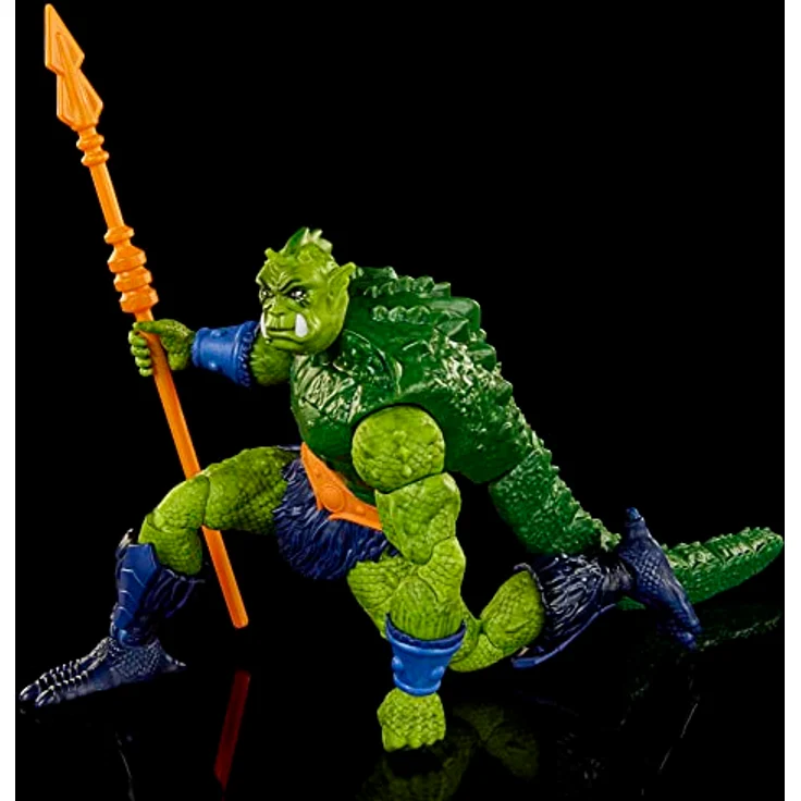 Masters of the Universe Masterverse Actionfigur in Übergröße New Eternia Whiplash, 20 cm, 30 Bewegungspunkte, Battle-Zubehörteile, HLB68 – Bild 4