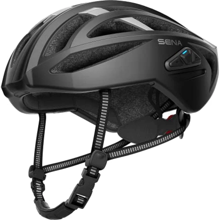 Sena R2 matt schwarz Größe L Rennrad Smart Helm – Bild 2