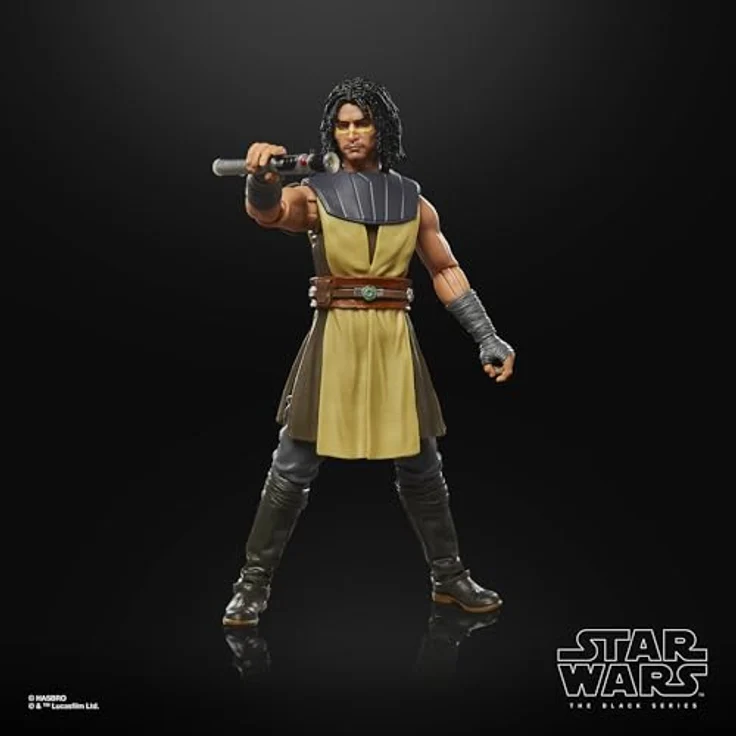 Star Wars The Black Series Quinlan Vos, The Clone Wars Premium Action-Figur mit Lichtschwert, 15 cm – Bild 4