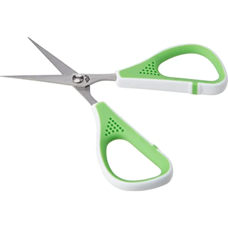 WEDO Silhouettenschere Comfortline, Edelstahl 11,4 cm, spitz, apfelgrün – Bild 2