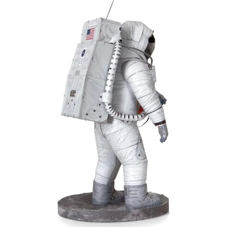 Fascinations Metal Earth PS2016, 3D Metall Puzzle Bausatz Raumfahrt Apollo 11 Astronaut, lasergeschnitten mit 2.5 Metallplatinen, für Erwachsene ab 14 Jahren – Bild 4