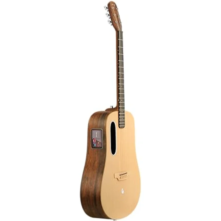 Lava Music ME4 Spruce 41 Zoll Akustikgitarre mit Fichtendecke und HPL Boden, Woodgrain Brown – Bild 7