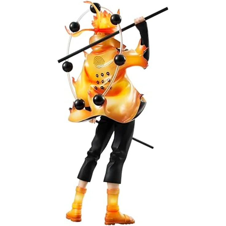 Megahouse G.E.M. Serie Naruto Shippuden Naruto Uzumaki Six Paths Sage Mode, Sammelfigur mit Standfuß, 15th Anniversary Edition – Bild 3
