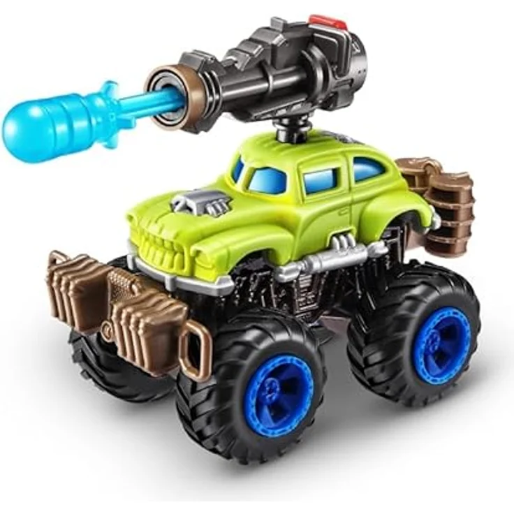 Zuru 5 Surprise Monster Trucks, Farbwechsel-Funktion mit schießbaren Waffen, für 3 Jahre und älter – Bild 5