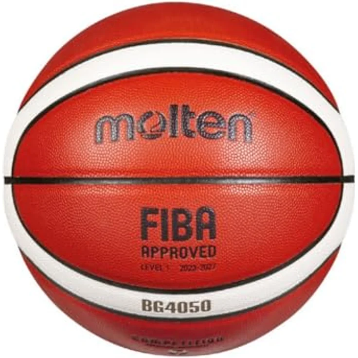 Molten Basketball B7G4050, TOP Spielball aus Premium Synthetik-Leder, Größe 7, 12 Felder – Bild 2