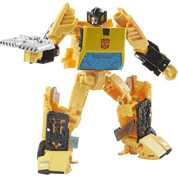 Transformers Generations War for Cybertron: Earthrise Deluxe WFC-E36 Sunstreaker, Action-Figur im G1 Sportwagen-Modus mit Blaster-Accessoire, ab 8 Jahren