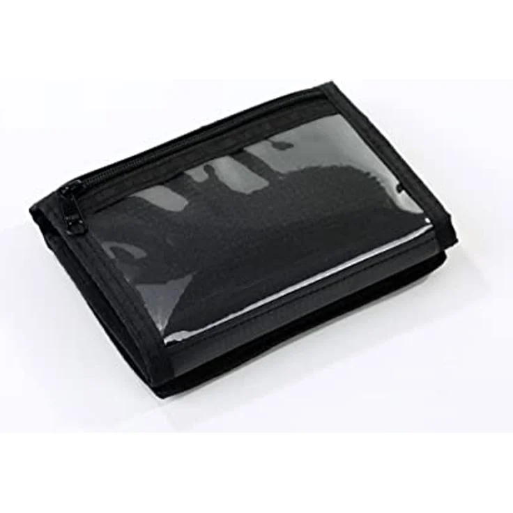 NITRO Wallet, Geldbörse für Kinder, Tough Black, mit Kleingeldfach, 2 Fächern für Scheine, 6 Kreditkartenfächern und Schlüsselring – Bild 2