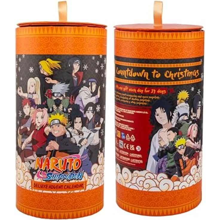 Cinereplicas Naruto Adventskalender Deluxe 2025, mit 24 exklusiven Geschenkartikeln, offiziell lizenziertes Merchandise für Fans und Sammler – Bild 10