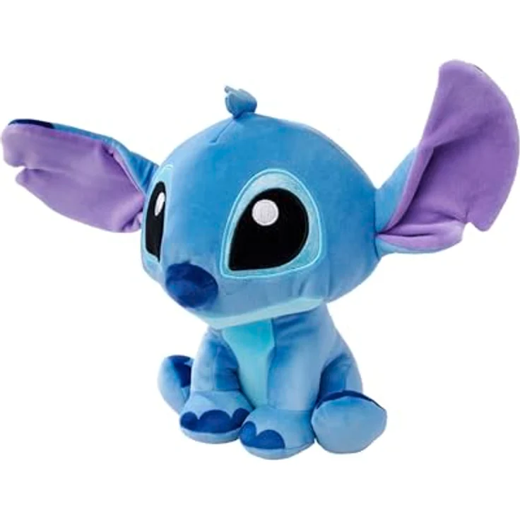 Simba Disney Doorables Stitch, 25 cm Plüschfigur mit Glitzeraugen, geeignet für Kinder ab den ersten Lebensmonaten – Bild 2