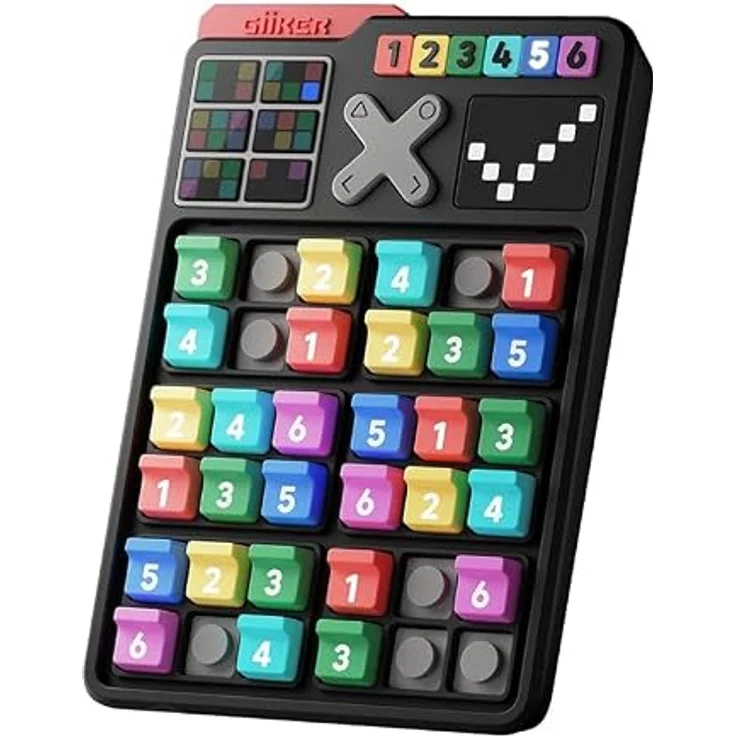 GiiKER Smart Sudoku, interaktive elektronische Sudoku-Konsole mit über 2500 Rätseln, LED-Display und Bluetooth-Duellmodus – Bild 3