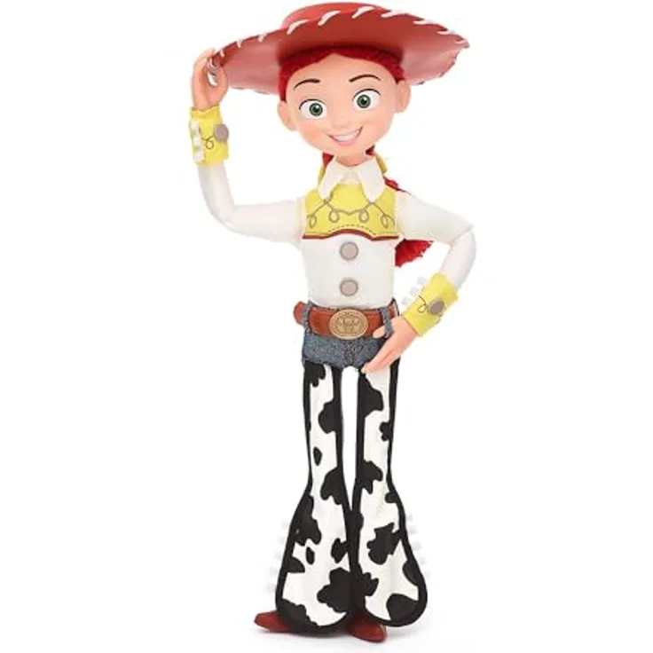 Disney Toy Story Jessie Interaktive sprechende Actionfigur, 38 cm, mit 14 Sätzen und abnehmbarem Cowboyhut