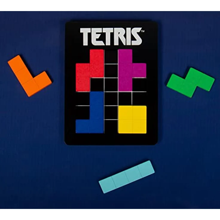 Fizz Creations Tetris - Tetrimino Wooden Puzzle, 7 Teile für Puzzle-Liebhaber und Weltraumfans – Bild 2