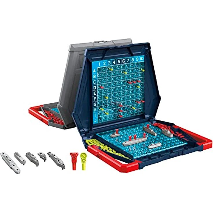 Hasbro Gaming Klassisches Brettspiel, Strategiespiel ab 7 Jahren, lustiges Kinderspiel für 2 Spieler, langlebig und strapazierfähig – Bild 4