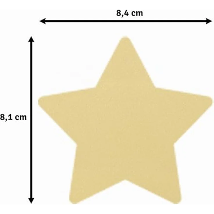 Vaessen Creative Giant Stanzer Stern, 8,9 cm, Metall und Kunststoff, lila, ideal für Scrapbooking und Grußkarten – Bild 3