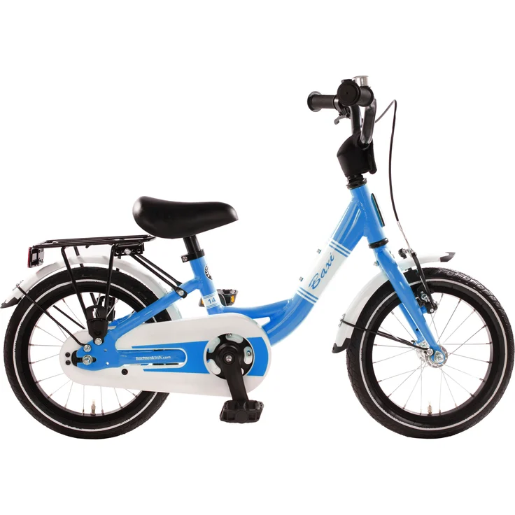 Bachtenkirch Kinderfahrrad 14" Baxi - blau, Alu Kinderfahrrad mit Vollausstattung, erhältlich in 14/16/18 Zoll