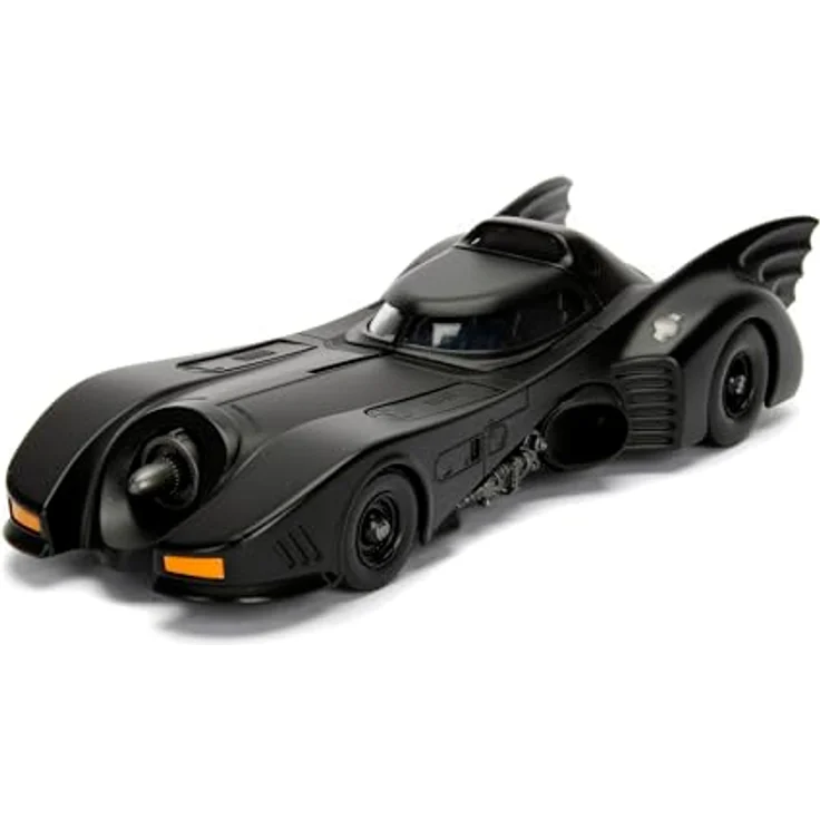 JADA Spielzeug-Auto Batman 1989 Batmobil, mit öffnendem Dach und Die-Cast Batman Figur – Bild 3