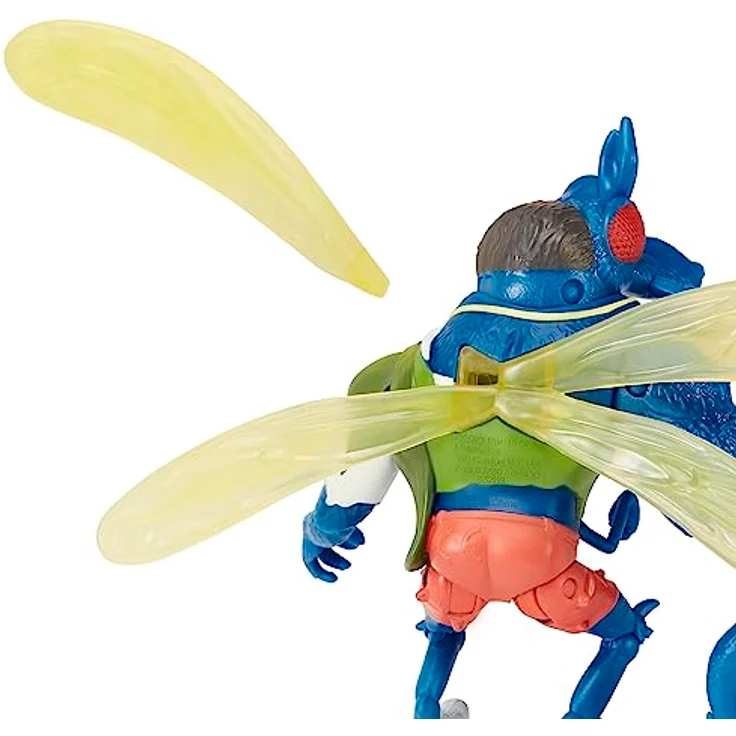 TEENAGE MUTANT NINJA Teenage Mutant Ninja Turtles Superfly Basic Figure, 4-Zoll Sammelfigur mit 10 Artikulationspunkten und Zubehör – Bild 5