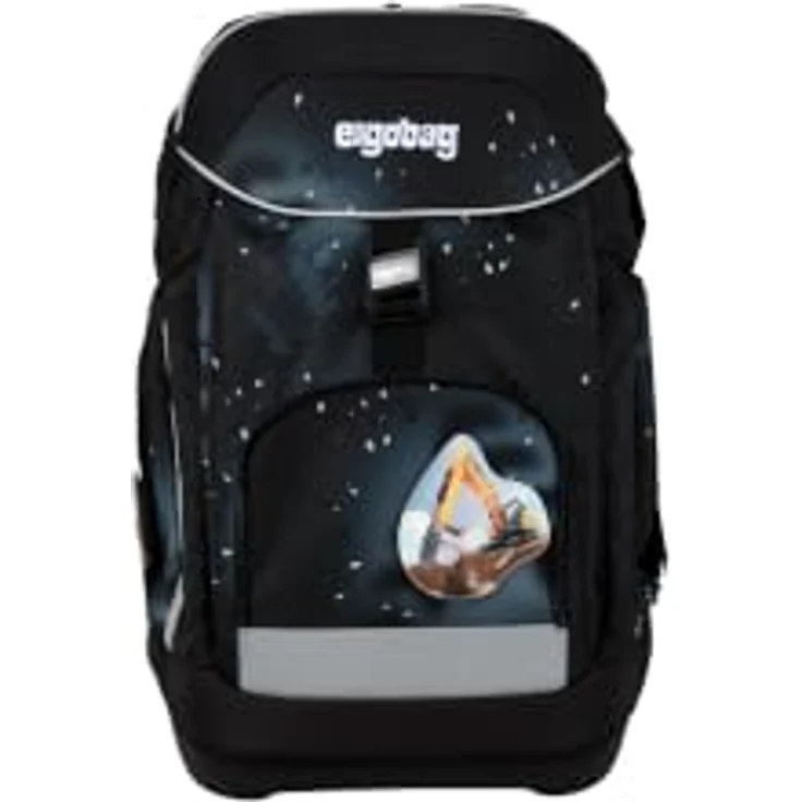 ergobag Maxi Schulranzen Set FundBärment, 26 Liter Volumen, mit Your-Size-System und gepolsterten Schulterträgern – Bild 2
