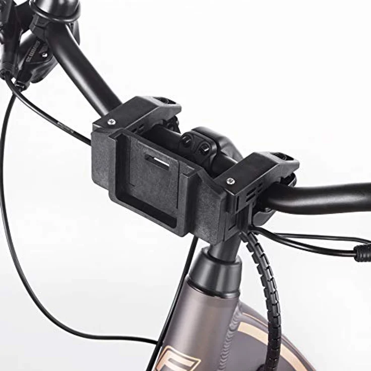 Fischer E-Bike Lenkerkorb mit Schnellbefestigung, speziell für E-Bikes entwickelt, Tragkraft 5kg, passend für alle gängigen Displays mit Einer Breite von 9 cm, u.a. für Bosch Displays, schwarz – Bild 3