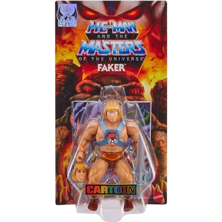 Masters of the Universe Origins Faker Figur, 14 cm Actionfigur inklusive Zubehör, detailreich – Bild 2