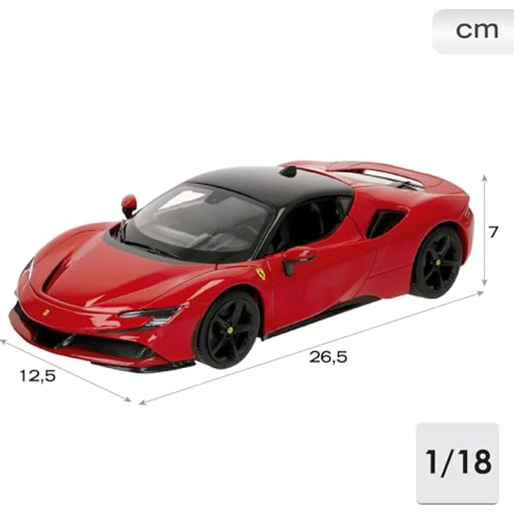 Bburago B18-16015 1:18 Ferrari Race & Play SF90 STRADALE – Bild 3