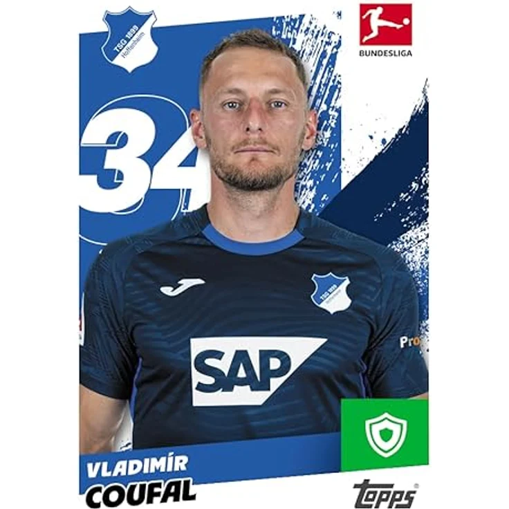 Topps 2025-26 Bundesliga Sticker (Display) Deutsch, 50 Boosterpackungen mit 7 Karten pro Packung – Bild 7