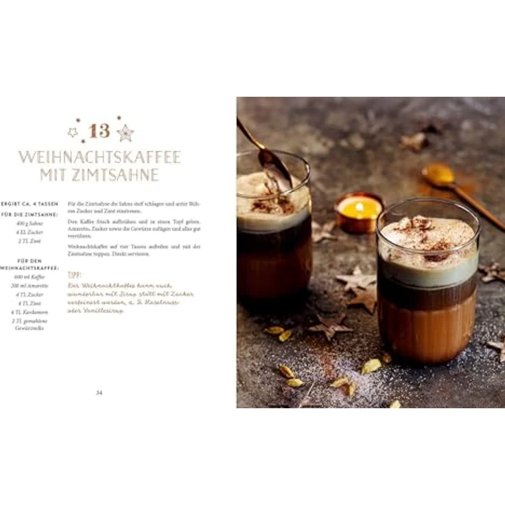 Coppenrath Verlag 24 Drinks bis Weihnachten, kulinarischer Adventskalender mit 24 verschiedenen Getränken – Bild 7