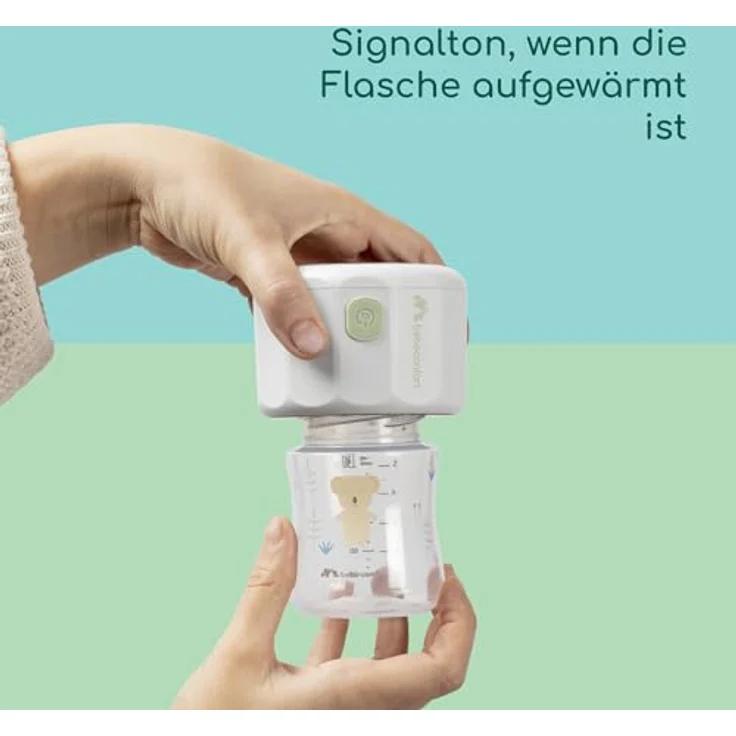 Bebeconfort Digitaler Kompaktflaschenwärmer, tragbarer Flaschenwärmer für unterwegs, leichte Bauweise mit Akku, digitale Temperaturregelung, kompatibel mit verschiedenen Flaschenadaptern – Bild 5