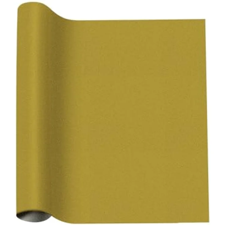 plottiX Wandtattoo-Folie gold, selbstklebend und wiederablösbar, 31,5 cm x 1,0 m – Bild 2