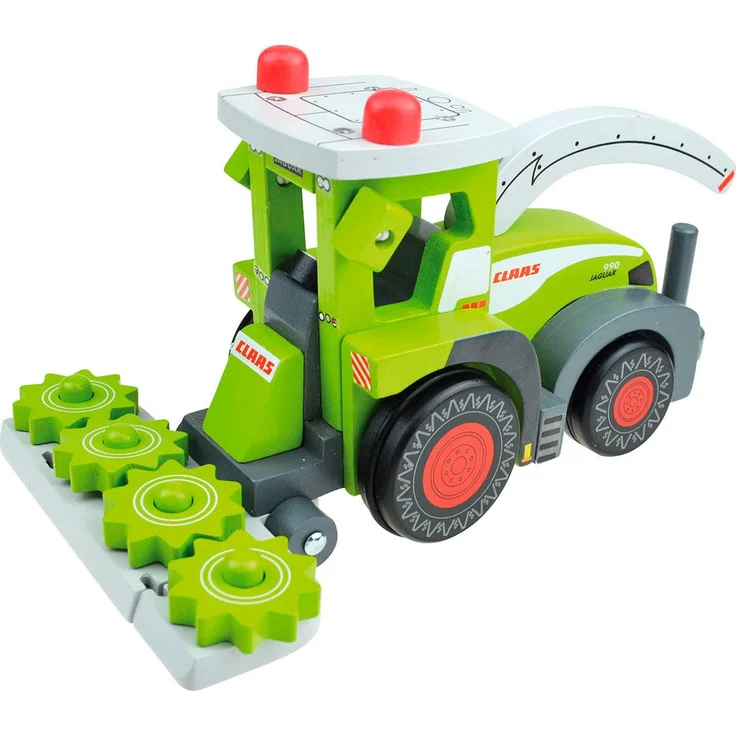 Happy People CLAAS Kids Jaguar 990 Holz-Feldhäcksler, Spielzeug-Traktor mit vielseitigen Spielmöglichkeiten