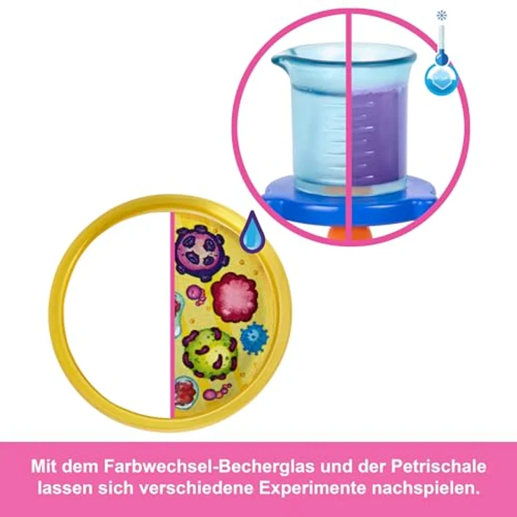 Barbie Anziehpuppe Barbie Deluxe Career: Wissenschaftlerin, mit Batik-Kleid und Laborkittel – Bild 5