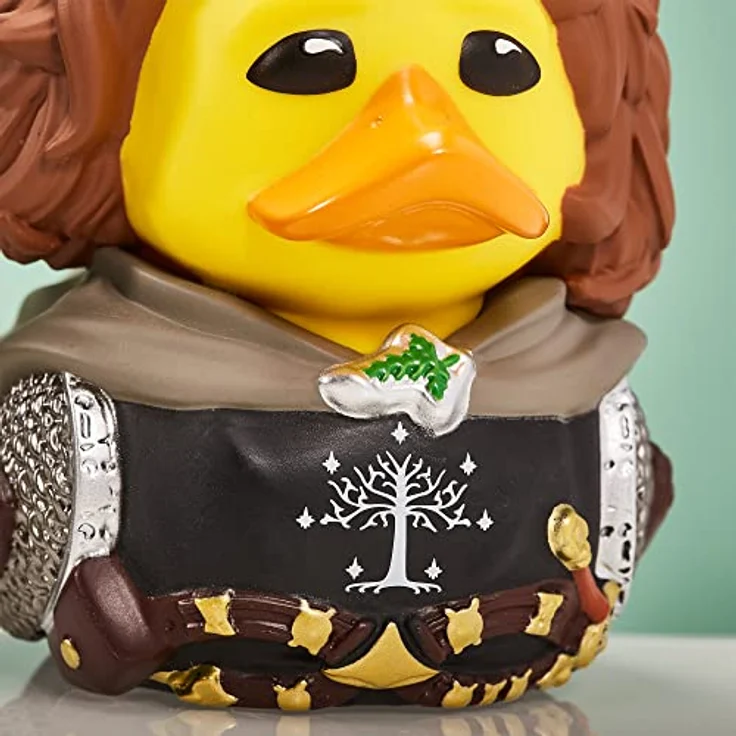 TUBBZ Box-Ausgabe Peregrin Tuk, Sammler-Vinyl-Gummiente Figur - Offizielles Der Herr der Ringe Merchandise, 9 cm groß, detailgetreu gefertigt – Bild 4