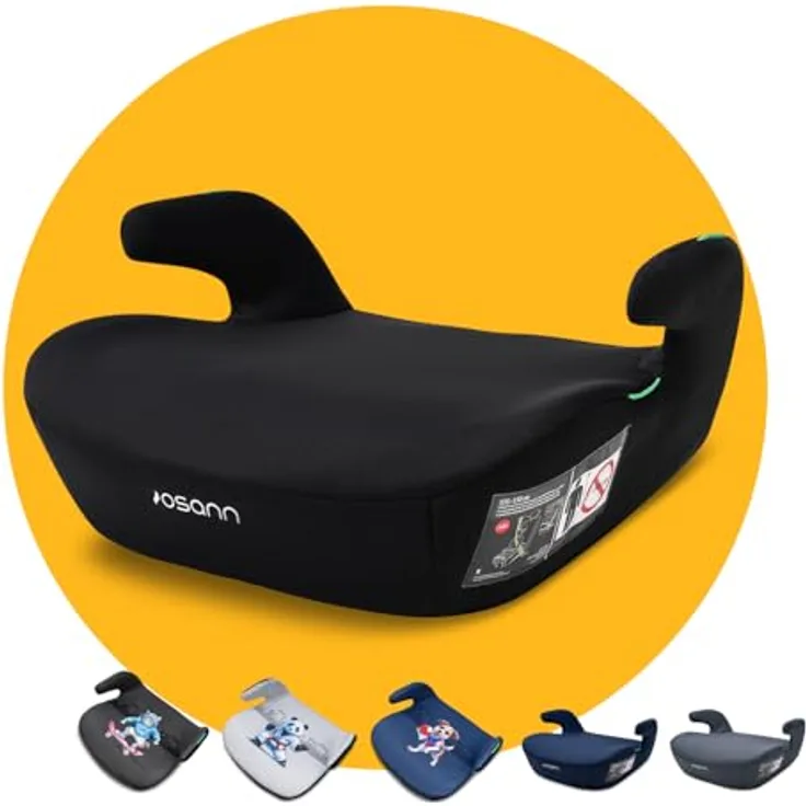 Osann Boost, Kindersitzerhöhung i-Size, ergonomische Sitzfläche, Armlehnen, für Kinder von 135 bis 150 cm