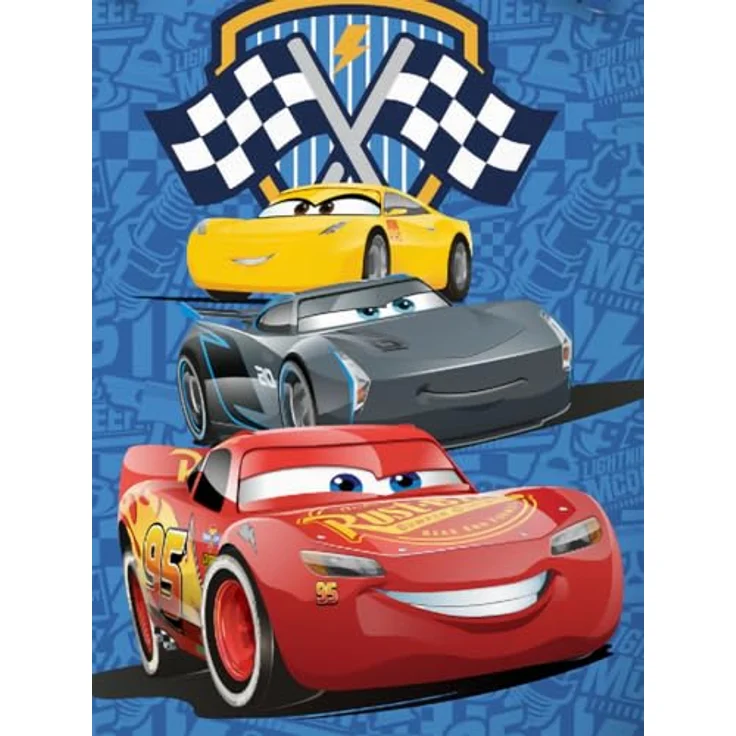 BrandMac Cars Racing Crew Wende Bettwäsche Set 2 TLG, 135 x 200 cm, 100% Baumwolle, Öko Tex 100, maschinenwaschbar – Bild 3