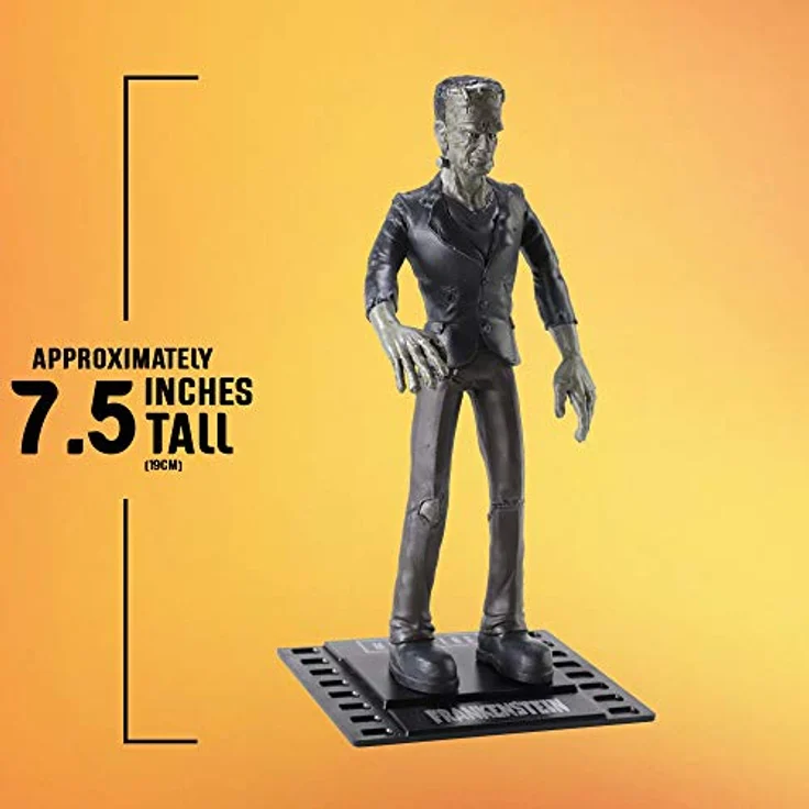 BendyFigs Universal Monsters Bendyfig Biegefigur Frankenstein Monster, 19 cm, PVC und ABS, beweglich in verschiedenen Positionen – Bild 4