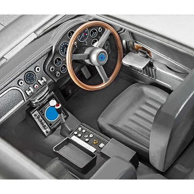 Revell 01055 Adventkalender, James Bond Aston Martin DB5 Modellbausatz mit Easy-Click-System, inkl. detaillierter Dekoration, Aqua Color-Farben und Bauanleitung – Bild 4