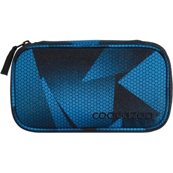 Coocazoo Schlampermäppchen Pencil Case Electric Ice, geräumig und praktisch, dunkelblau