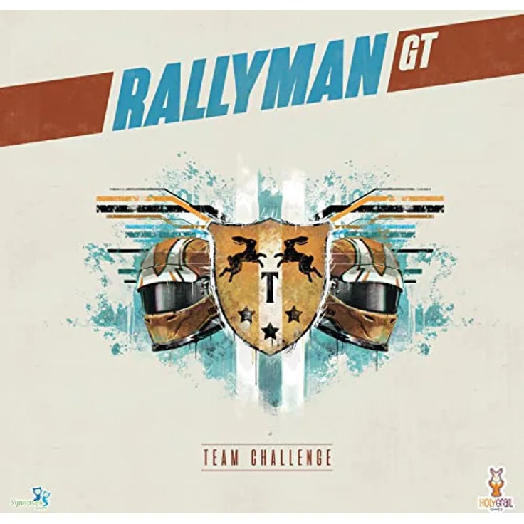 Synapses Games Rallyman GT: TeamChallenge Deutsch | Erweiterung, Gesellschaftsspiel für bis zu 12 Autos, 8er-Kurs und Verfolgungsmodus, 5 weitere Erweiterungen verfügbar