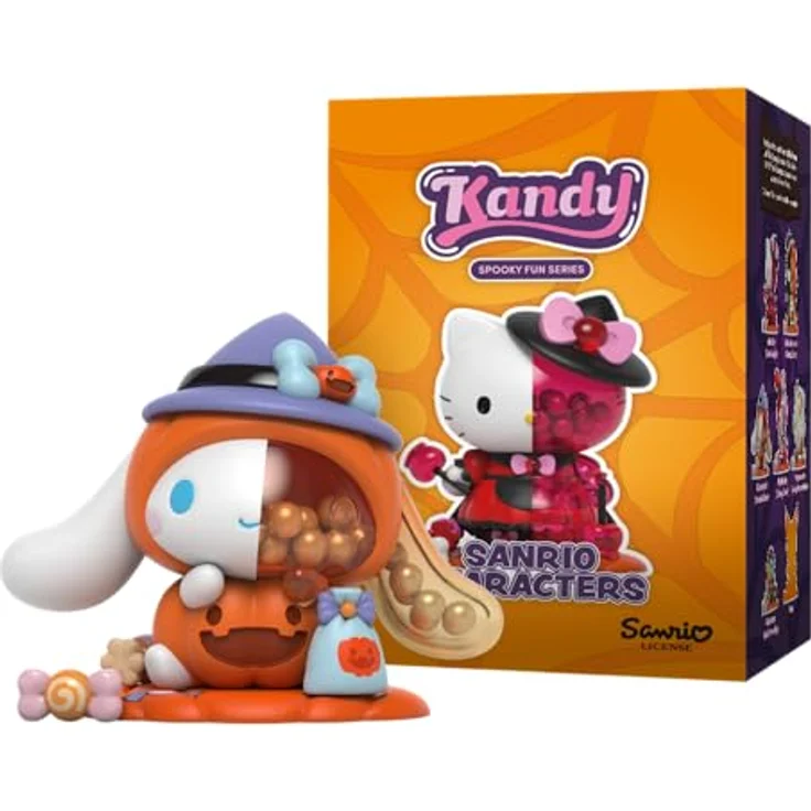 Mighty Jaxx Kandy x Sanrio Blind Box, Jason Freeny Collection Series 4, Spooky Fun Edition mit Halloween-Kostümen – Bild 3