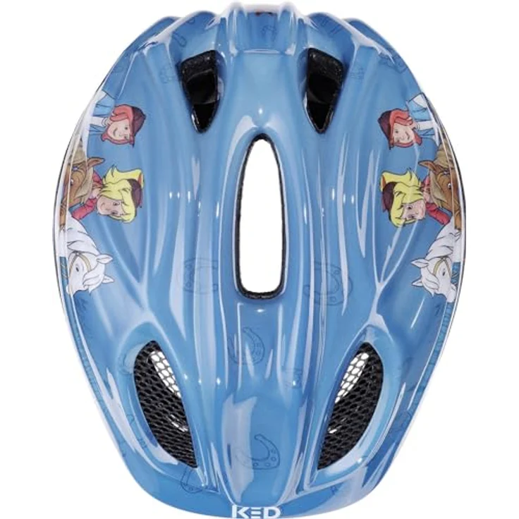 KED Fahrradhelm Meggy II Originals S Bibi&Tina Petrol – Bild 2