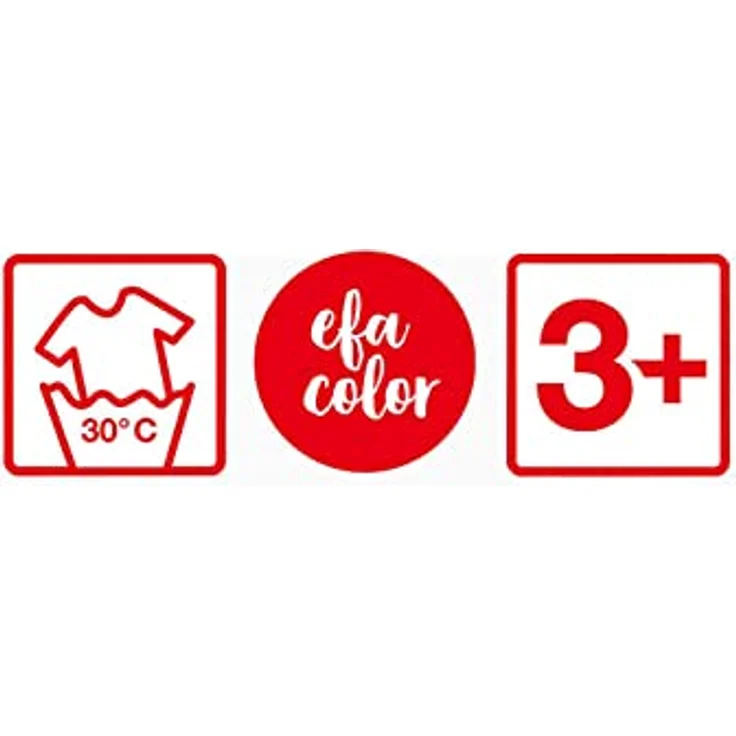 Eberhard Faber EFAColor Fingermalfarbe Kreativset, 6x 40 ml, hochdeckend und farbbrillant, wasserlöslich – Bild 5